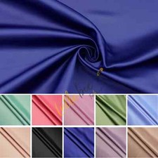 Heavy Duchess Satin Luxury Silk Feel Bridal Bridesmaid Lingerie Fabric 200GSM