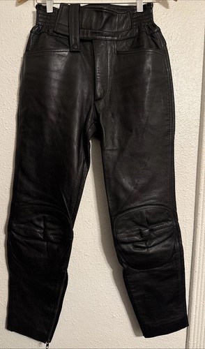 Kushitani leather riding pants - leather,