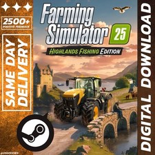 Farming Simulator 25: Highlands Fishing Edition [2024] PC STEAM ACTIVATION🔑🚀