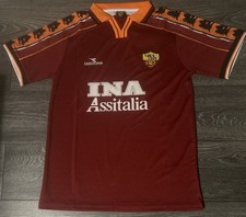 AS Roma 98/99 Home Shirt-Short