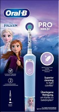 Oral-B Vitality PRO D103 FROZEN Electric Rechargeable Toothbrush Kids Girls BLUE