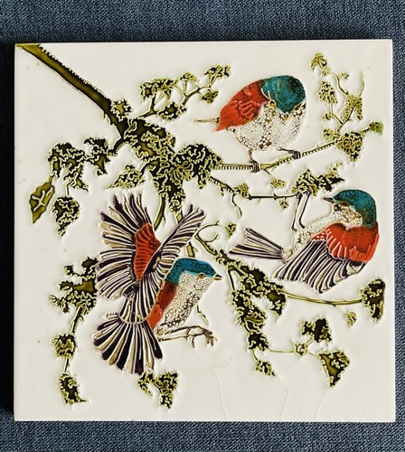 Hand painted tile - tile, (8*8