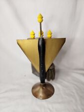 Vintage 1930's Art Deco Aviation Fireplace Tool Kit- 5 Pieces