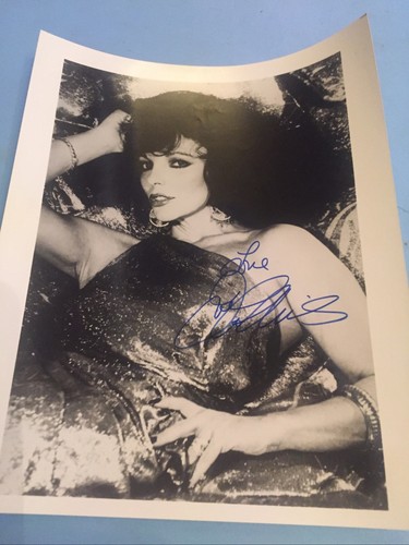 Joan collins autograph fan - joan,