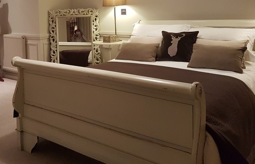 Double sleigh bed - double,
