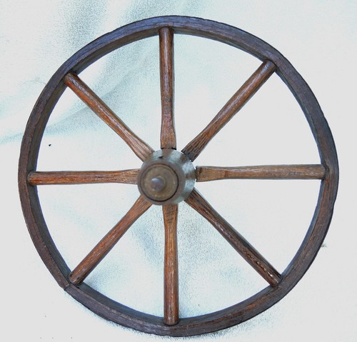 Wood wooden wagon wheel - wooden,