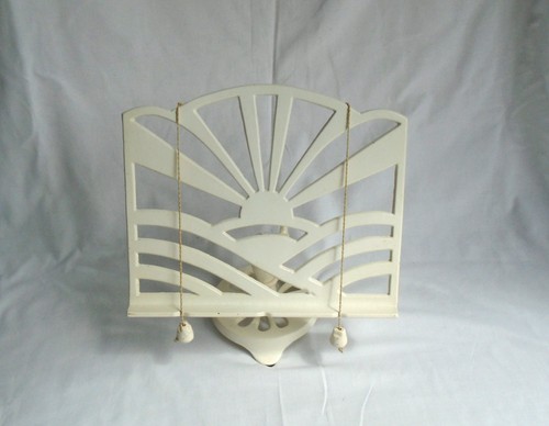 Vintage cookbook stand - cookbook,