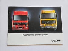 VOLVO F10 F12 TRUCK SERVICING GUIDE SALES BROCHURE 1993