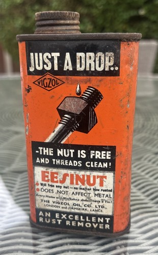 Rare vigzol eesinut oil tin - eesinut,