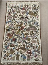 Vintage Kashmiri Handstitched