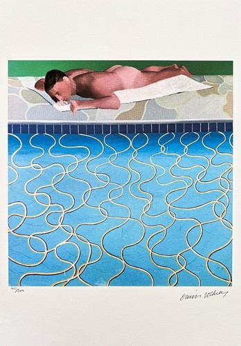 David hockney the - hockney, sunbather