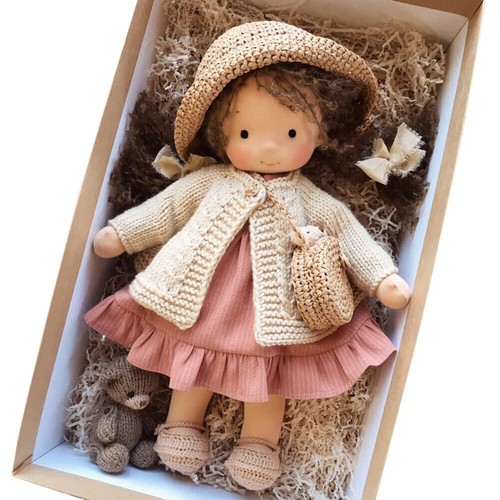 Handmade waldorf doll inch - handmade,