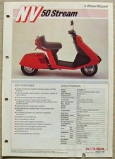 HONDA NV50 STREAM 3 Wheel