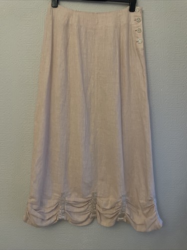 Out xile linen maxi - linen, skirt