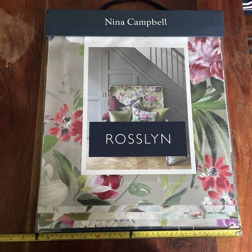 Nina campbell fabric sample - campbell,