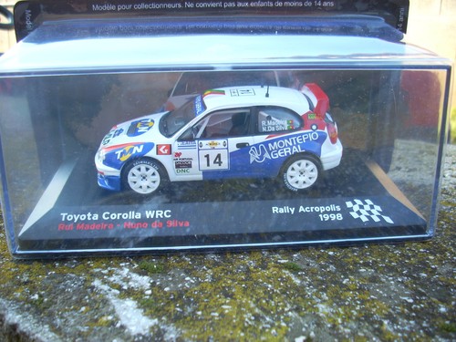 Die cast toyota corolla wrc - cast,