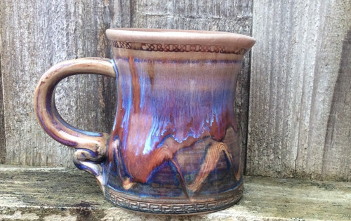 Studio pottery jug marked - jug,