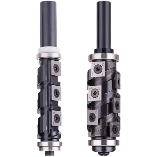 Double bearing spiral - double, flush