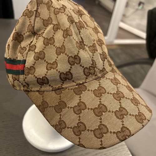 Gucci authentic monogram cap - authentic,