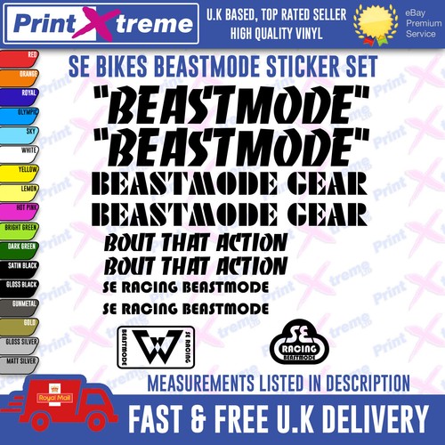 Beastmode bmx vinyl - beastmode,