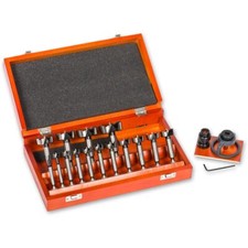 Axminster Workshop 16 Piece Forstner Bit Set