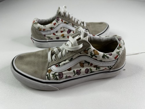 Vans floral print - floral, shoes