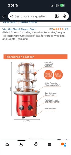 Chocolate fountain creative - fountain,