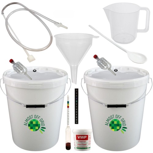Litre beer and - litre, making