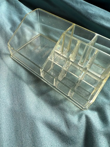 Clear acrylic makeup - clear,