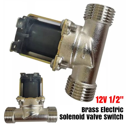 Brass electric solenoid valve - brass,