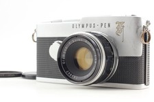 [Near MINT] Olympus Pen-F 35mm Half Frame Film Camera 38mm f1.8 Lens From JAPAN