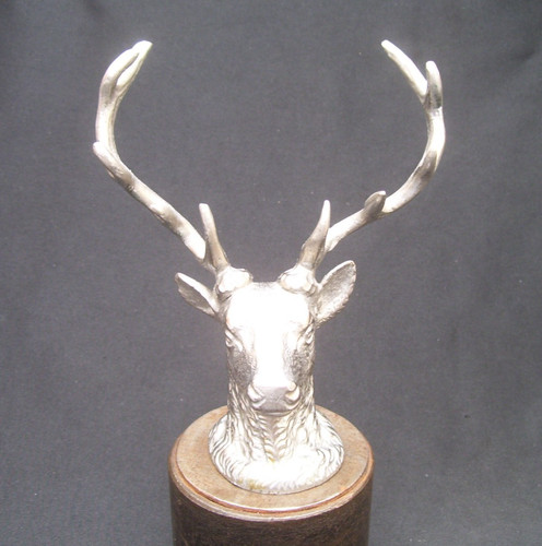 Vintage 1930s stag head car - stag,