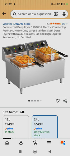 24l deep fryer - ,