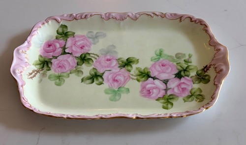Beautiful vtg hand painted - vtg,
