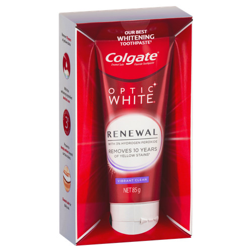 Colgate optic white renewal - optic,