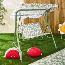 OHS Kids Swing Bench Canopy