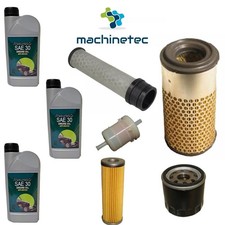 Service Kit for Kubota U 10-3 Mini Excavator (0.9T) + 3 Litres Oil
