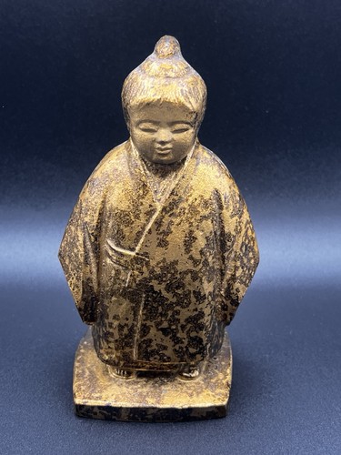 Japanese okimono figure - okimono,