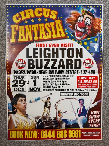 Circus fantasia poster 2020 - circus,