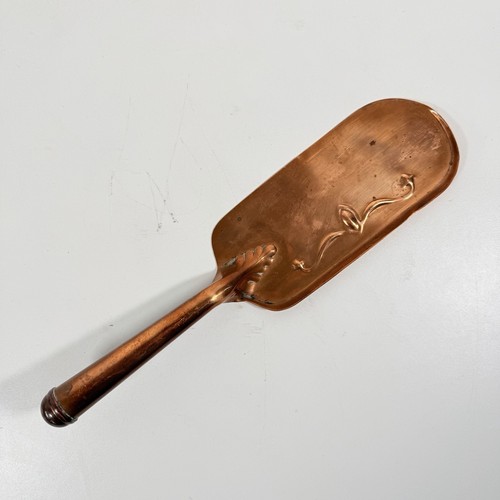 Copper crumb tray - copper, victorian