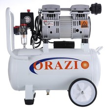  ORAZIO Low Noise Silent Air Compressor 65DB 800W 24L Garage Clinic EU Plug 