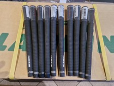 Lamkin crossline mens 58r golf grips in black. standard mens.