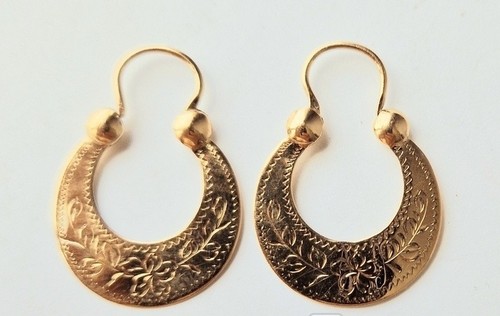 Soviet 14k 583 gold floral - soviet,