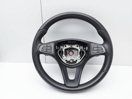 Multifunction leather steering - leather,
