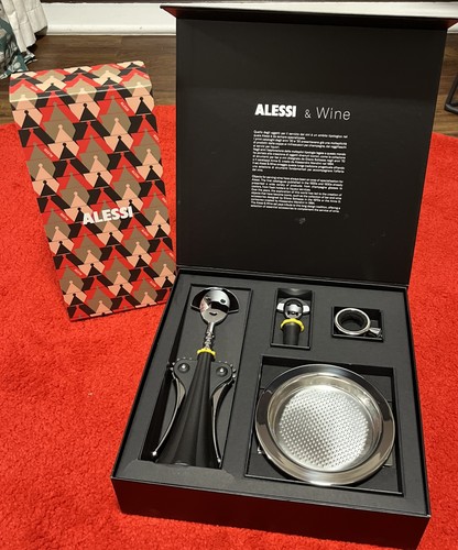 Alessi mendini wine gift set - wine,