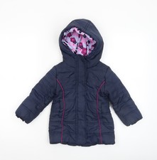 Hatley Girls Blue Hooded