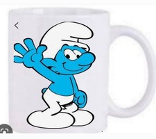 Smurf Smurfs Mug Dishwasher Safe New & Boxed 