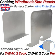 Pair Windbreak Sides for CADAC