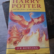 Harry Potter And The Order Of The Phoenix Rare 1st Edition-Print Error-766 pages