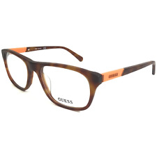 Guess Eyeglasses Frames GU1866 052 Brown Tortoise Orange Square 53-18-145